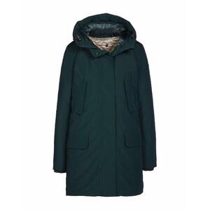 SAVE THE DUCK Dark Green Hooded Coat